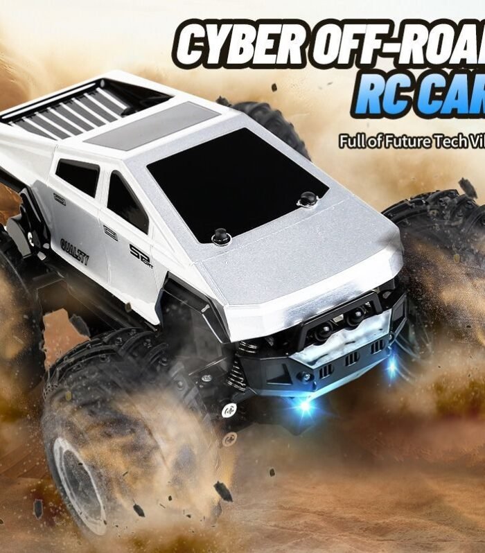 JJRC-Q208 Tesla Off Road Cybertruck Simulation Remote Control Car (Gray)